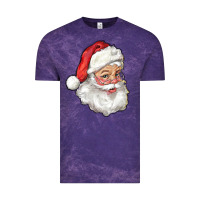 Cloud Purple santa Vintage Tee - RanaPortraitStore