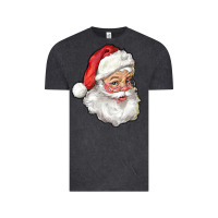 Vintage Black santa Vintage Tee - RanaPortraitStore