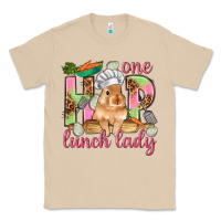Mushroom One hip lunch lady Easter Day Classic Tee - HowdyJamesFarm