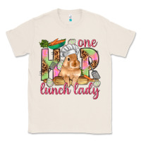 Natural One hip lunch lady Easter Day Classic Tee - HowdyJamesFarm