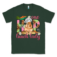 Sports Green One hip lunch lady Easter Day Classic Tee - HowdyJamesFarm