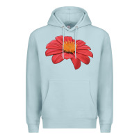Blue Mist del sol sunflower Premium Hoodie - LillyAllenDesigns