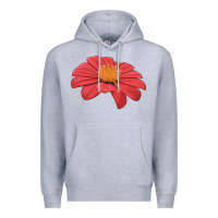Heather Grey del sol sunflower Premium Hoodie - LillyAllenDesigns