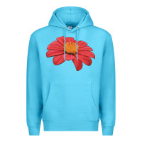 Ocean Blue del sol sunflower Premium Hoodie - LillyAllenDesigns