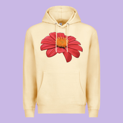 Del Sol Sunflower Premium Hoodie Designed By Lillyallendesigns