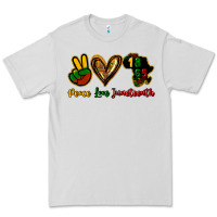 Peace Love Juneteenth Premium Tee | Teevron
