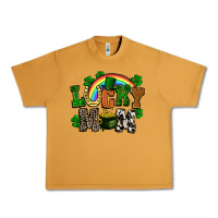 Peanut Butter lucky mom St. Patricks Day Urban Heavy Tee - FaDigitalArtStudio