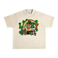Sandshell lucky mom St. Patricks Day Urban Heavy Tee - FaDigitalArtStudio