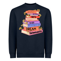 Navy booktroverts Heavyweight Sweatshirt - JahusDesignShop