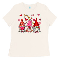 Bone valentine's day gnomes Ladies Tee - OliviaCreatesArt