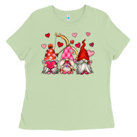 Matcha valentine's day gnomes Ladies Tee - OliviaCreatesArt