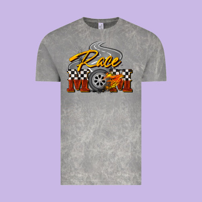 Race Mom Mother's Day Vintage Tee Designed By Fadigitalartstudio