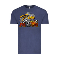 Vintage Denim Race mom Mother's Day Vintage Tee - FaDigitalArtStudio