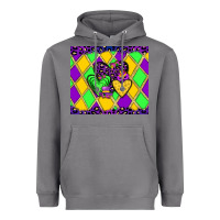Storm mardi gras hearts Heavyweight Hoodie - JahusDesignShop