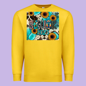Senior 2023 Premium Sweatshirt Designed By Jahusdesignshop