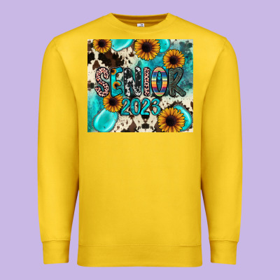 Senior 2023 Premium Sweatshirt Designed By Jahusdesignshop