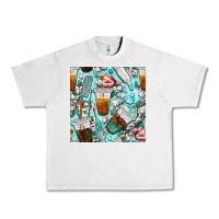 Lunar Rock dentist coffee cups toothpaste and teeth with cowhide seamless pattern Urban Heavy Tee - BundleAndBundleShop