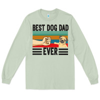 Matcha Best Dog Dad Ever Long Sleeve Tee - Bettercallsaul