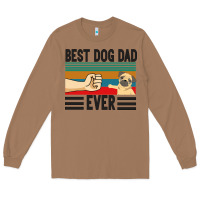 Toasted Coconut Best Dog Dad Ever Long Sleeve Tee - Bettercallsaul