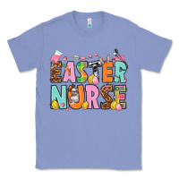 Colony Blue Easter nurse Easter Day Classic Tee - HowdyJamesFarm