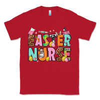 Red Easter nurse Easter Day Classic Tee - HowdyJamesFarm