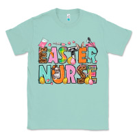 Seafoam Easter nurse Easter Day Classic Tee - HowdyJamesFarm
