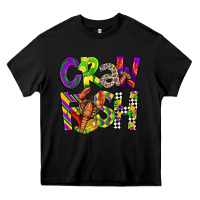Black crawfish mardi gras Heavy Core Tee - CowGirlArtShop