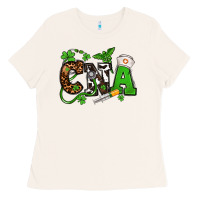 Bone St. Patrick's Day CNA Ladies Tee - OliviaCreatesArt