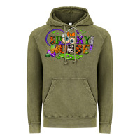 Vintage Olive one spooky nurse Vintage Hoodie - BundleAndBundleShop