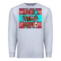 Heather Grey xoxo calf heifer Premium Sweatshirt - JahusDesignShop