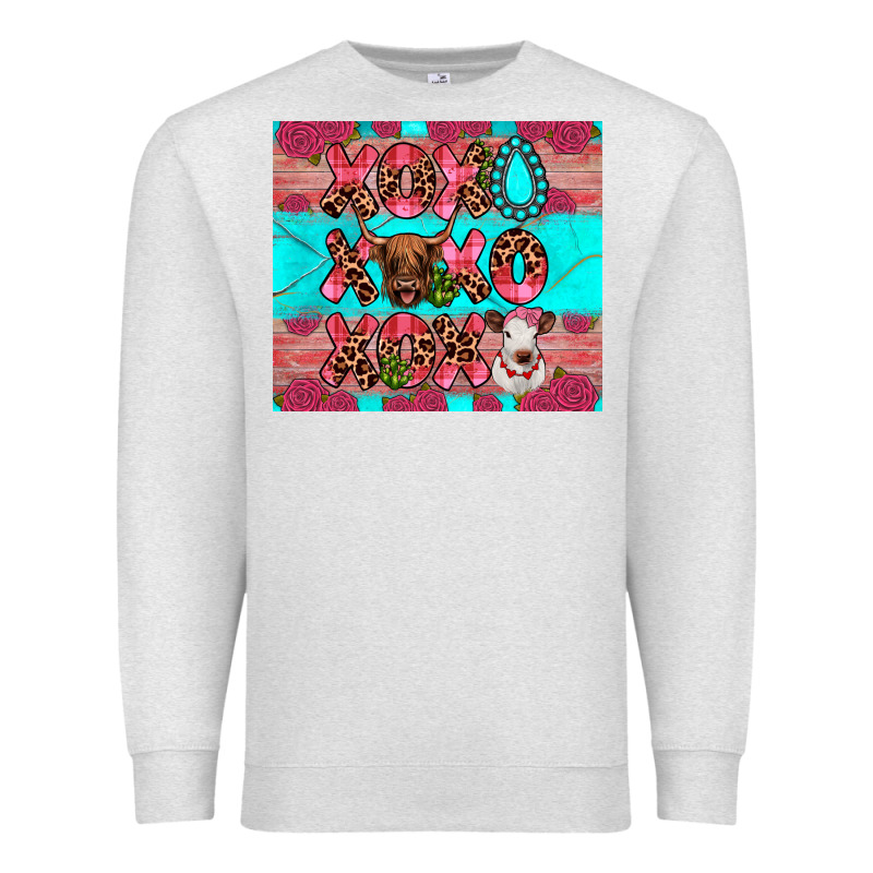 Xoxo Calf Heifer Premium Sweatshirt by JahusDesignShop | Teevron