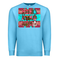 Ocean Blue xoxo calf heifer Premium Sweatshirt - JahusDesignShop