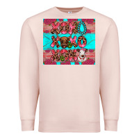 Pale Pink xoxo calf heifer Premium Sweatshirt - JahusDesignShop