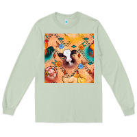 Matcha western farm animals seamless pattern Long Sleeve Tee - BundleAndBundleShop