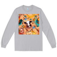 Moon Dust western farm animals seamless pattern Long Sleeve Tee - BundleAndBundleShop