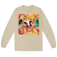 Mushroom western farm animals seamless pattern Long Sleeve Tee - BundleAndBundleShop