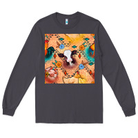 Smoke western farm animals seamless pattern Long Sleeve Tee - BundleAndBundleShop