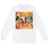White western farm animals seamless pattern Long Sleeve Tee - BundleAndBundleShop