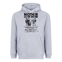 Heather Grey mother love bone Heavyweight Hoodie - artisFamous