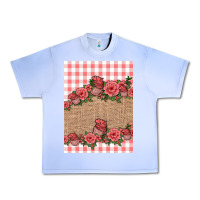 Grape Ice valentines day burlap background Urban Heavy Tee - Jasminsmagicworld