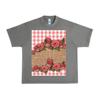Tornado valentines day burlap background Urban Heavy Tee - Jasminsmagicworld