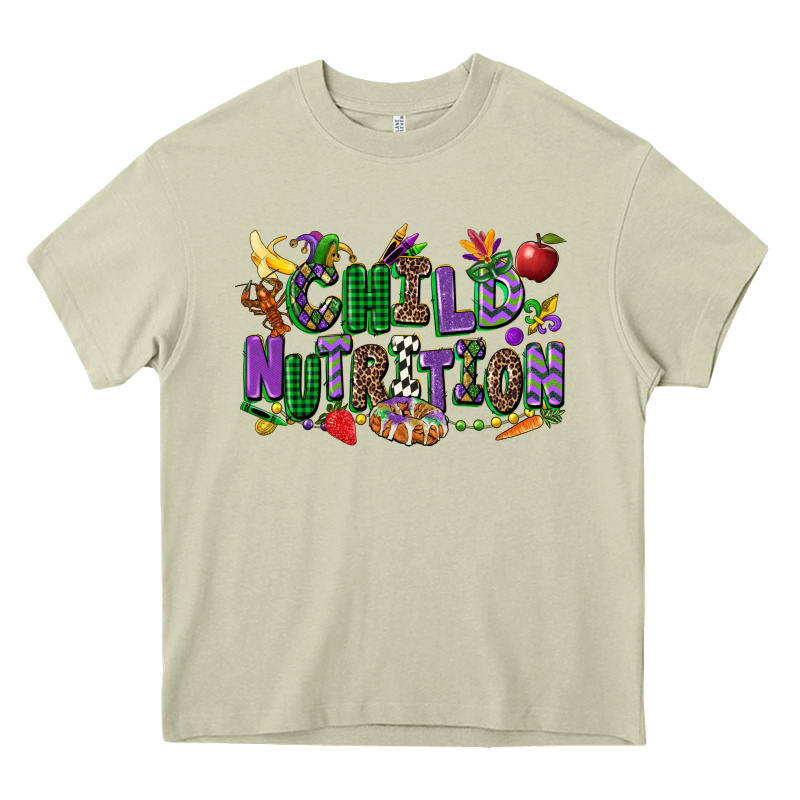 Child Nutrition Mardi Gras Cowgirl Heavy Core Tee by CowGirlArtShop | Teevron