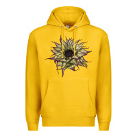 Lemon sun   fill purple sunflower Premium Hoodie - LillyAllenDesigns