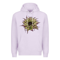Lilac sun   fill purple sunflower Premium Hoodie - LillyAllenDesigns