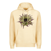 Pina Colada sun   fill purple sunflower Premium Hoodie - LillyAllenDesigns