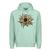 Seafoam sun   fill purple sunflower Premium Hoodie - LillyAllenDesigns