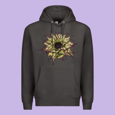 Sun   Fill Purple Sunflower Premium Hoodie Designed By Lillyallendesigns