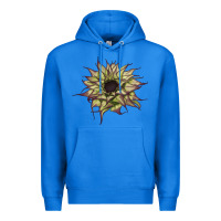 True Royal sun   fill purple sunflower Premium Hoodie - LillyAllenDesigns