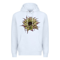 White sun   fill purple sunflower Premium Hoodie - LillyAllenDesigns