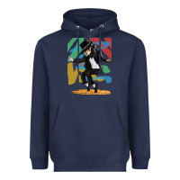 Navy michael jackson Heavyweight Hoodie - artisFamous